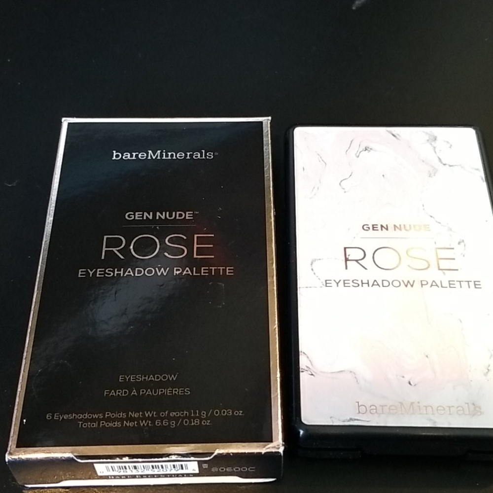 Bare Minerals Gen Nude Rose Eyeshadow Palette